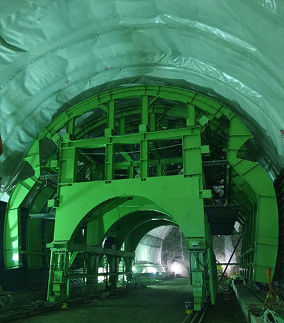 제3공구 터널 현장