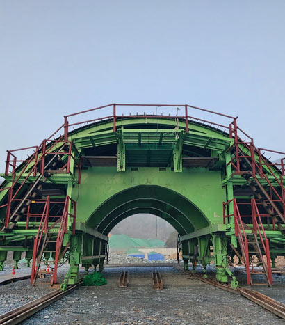 제2공구 터널 현장